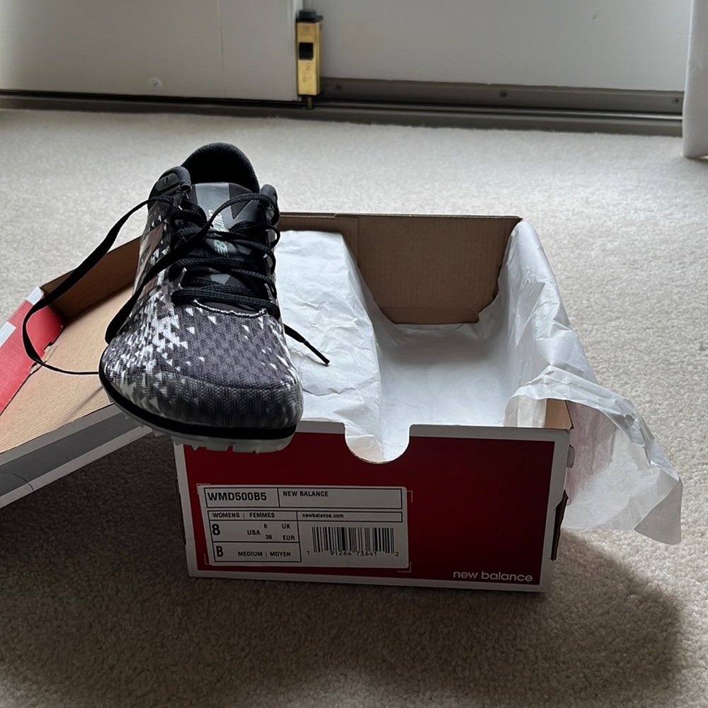 New Balance Running Spikes (never worn)